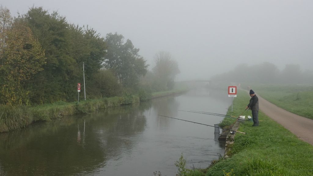 La pêche est peut-être meilleure les jours de brouillard !